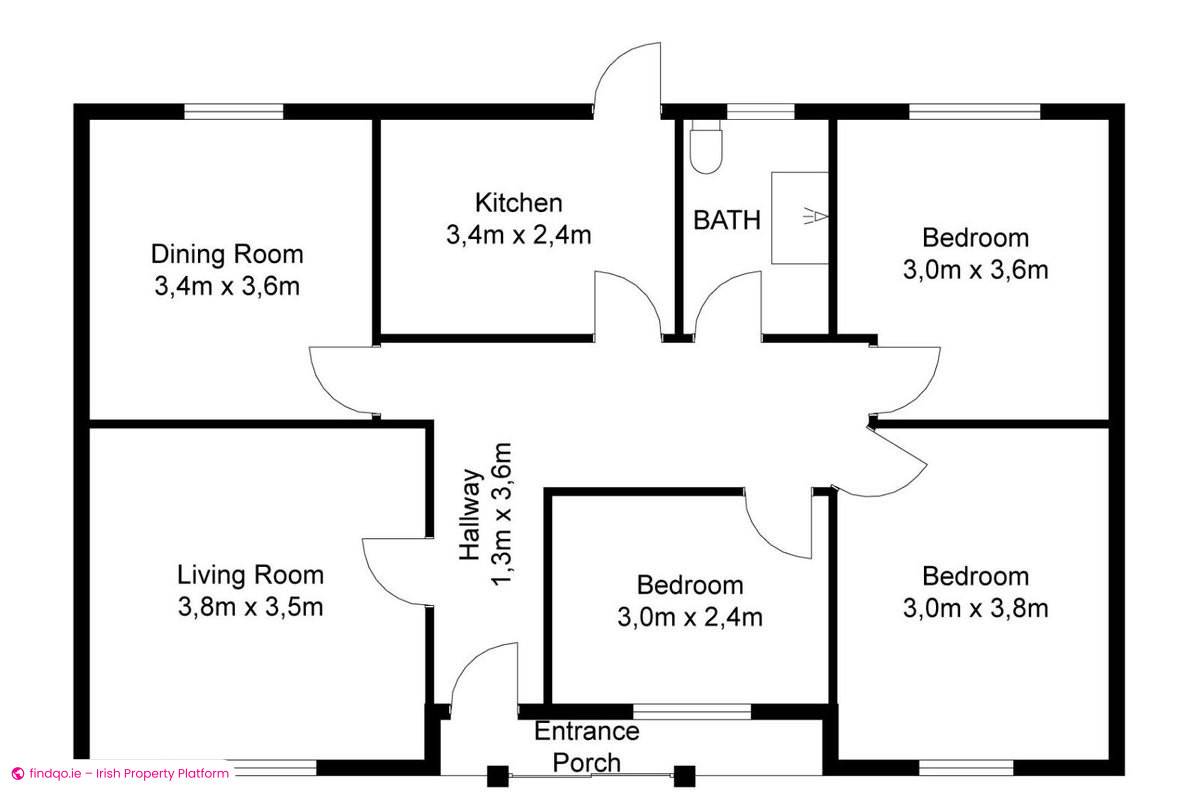 Buy 3 Bed Detached House with Parking in Mallow Cork