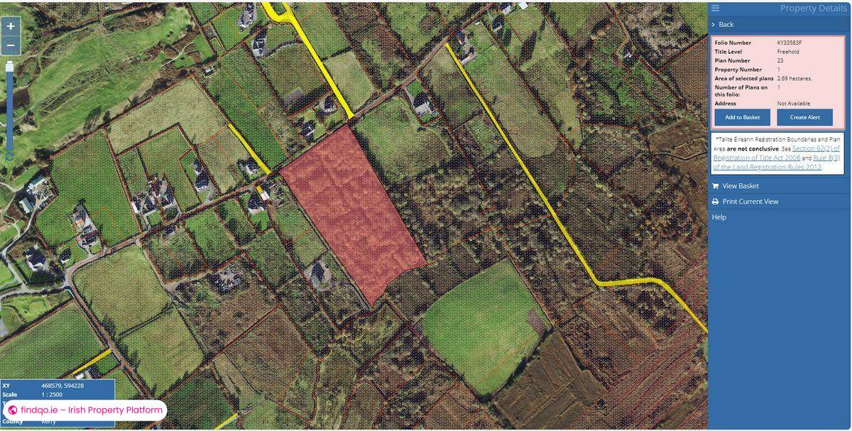 Site for Sale in Glenbeigh, Kerry