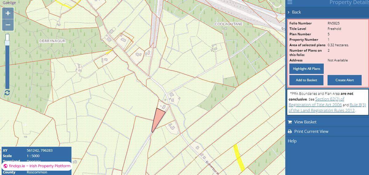 Buy Land in Ballaghaderreen Roscommon