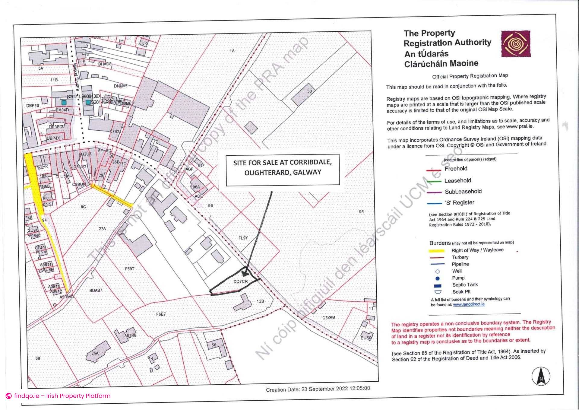 Commercial Site for Sale in Oughterard, Galway