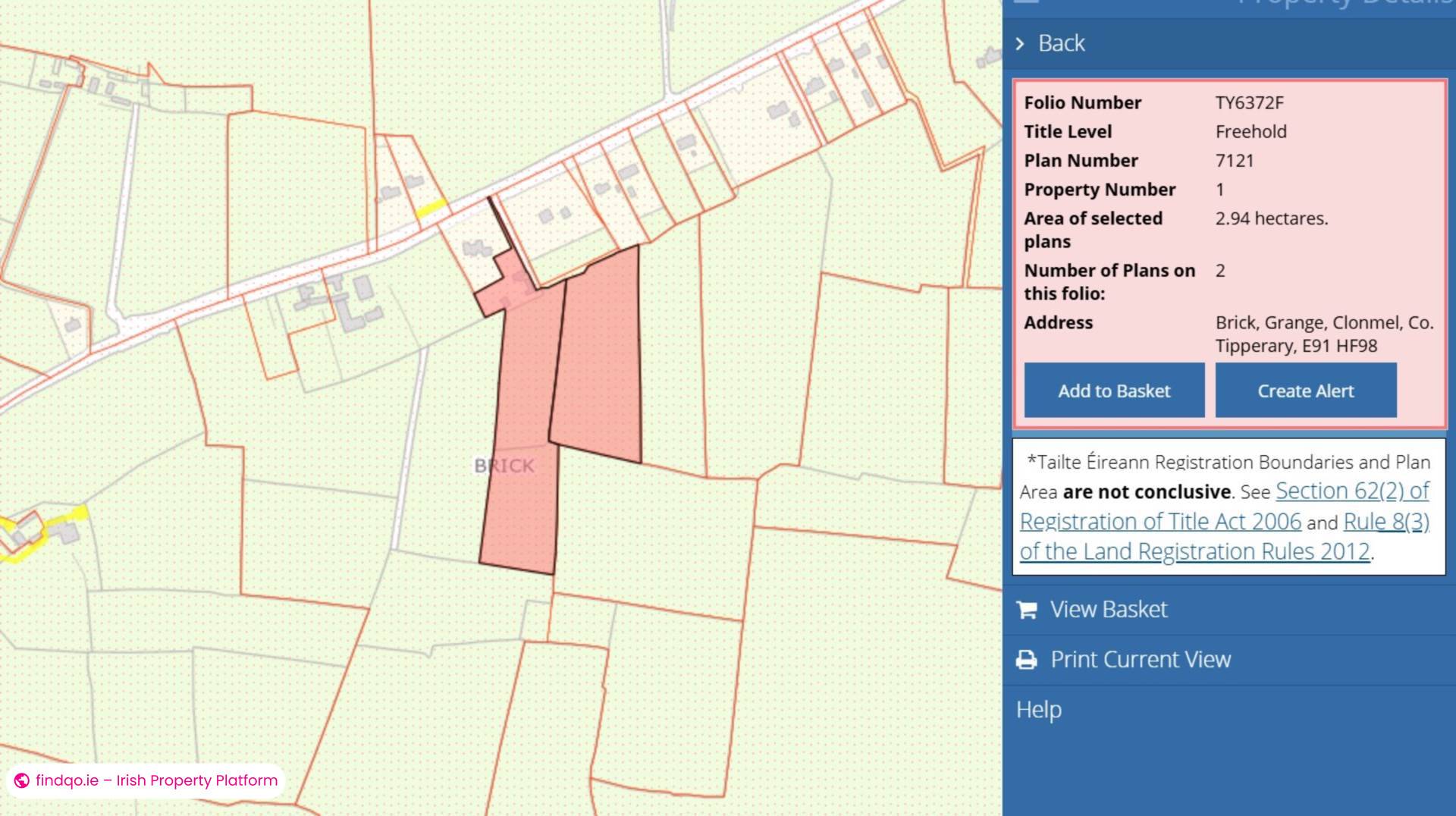 Site for Sale in Clonmel, Tipperary