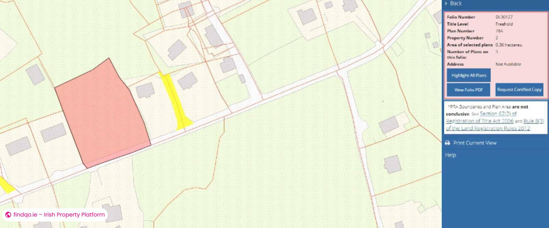 Site for Sale in Burtonport, Donegal