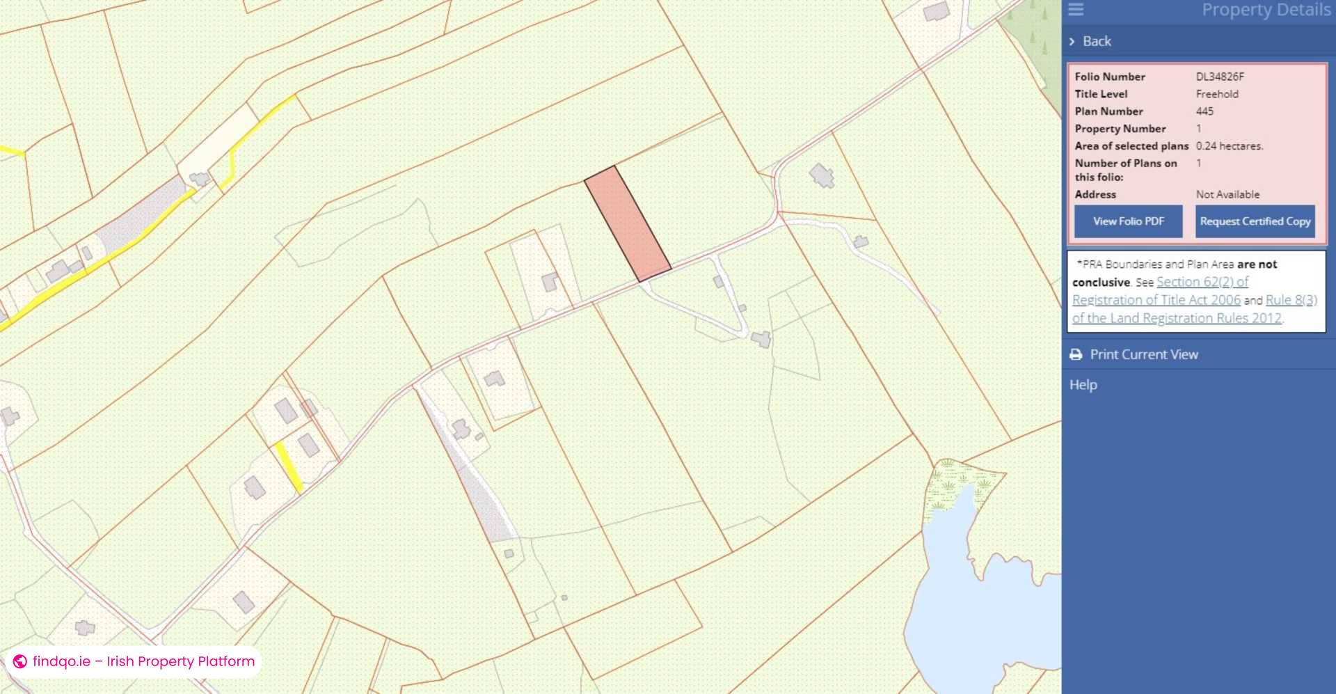 Site for Sale in Burtonport, Donegal