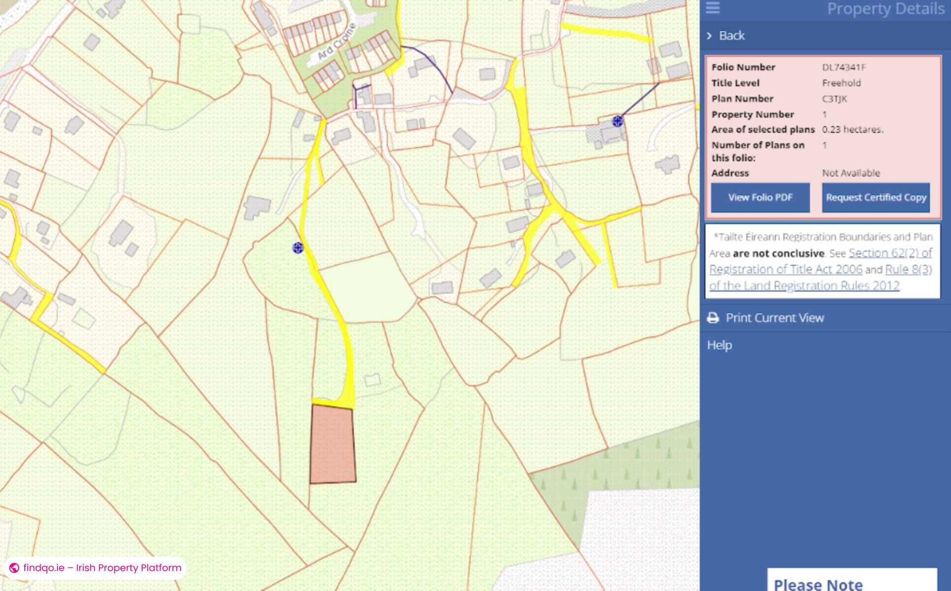 Site for Sale in Dungloe, Donegal