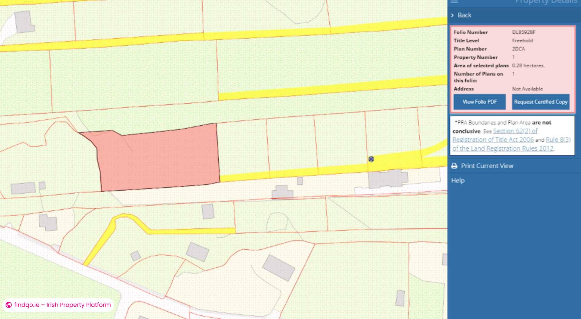 Site for Sale in Derrybeg, Donegal