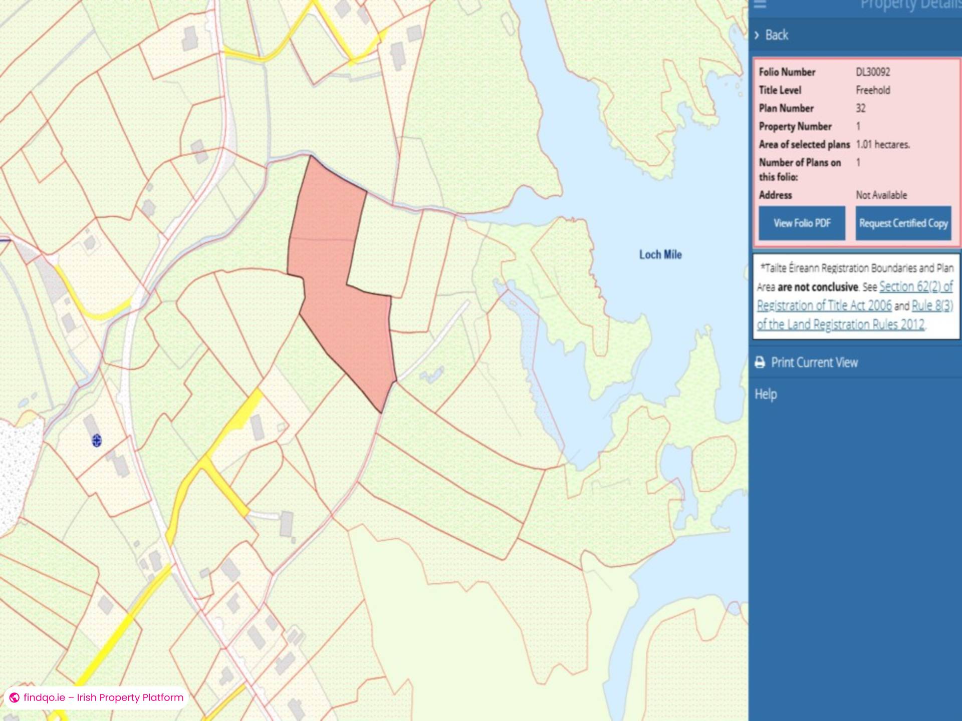 Site for Sale in Burtonport, Donegal