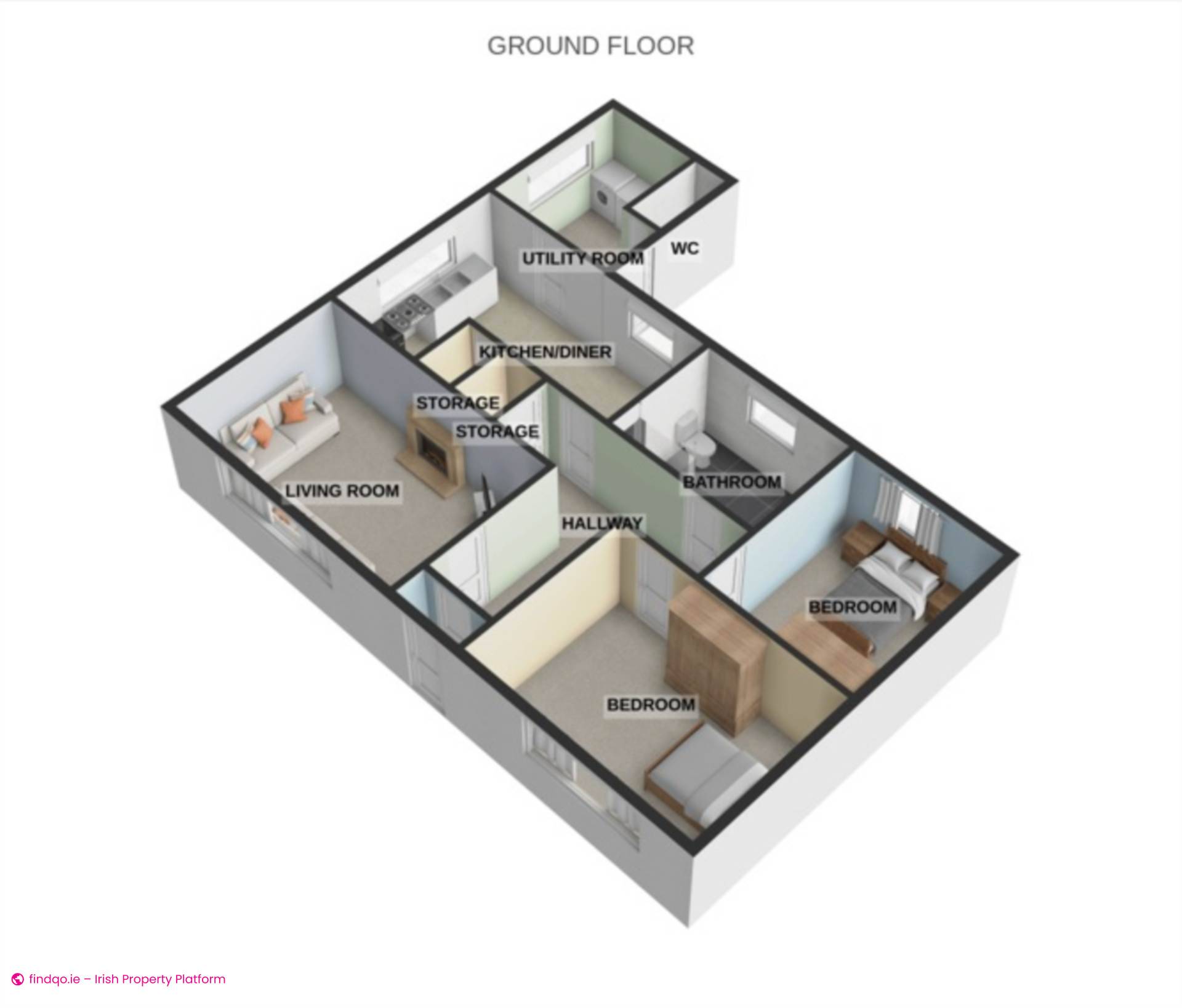 Detached house for Sale in Derrybeg, Donegal