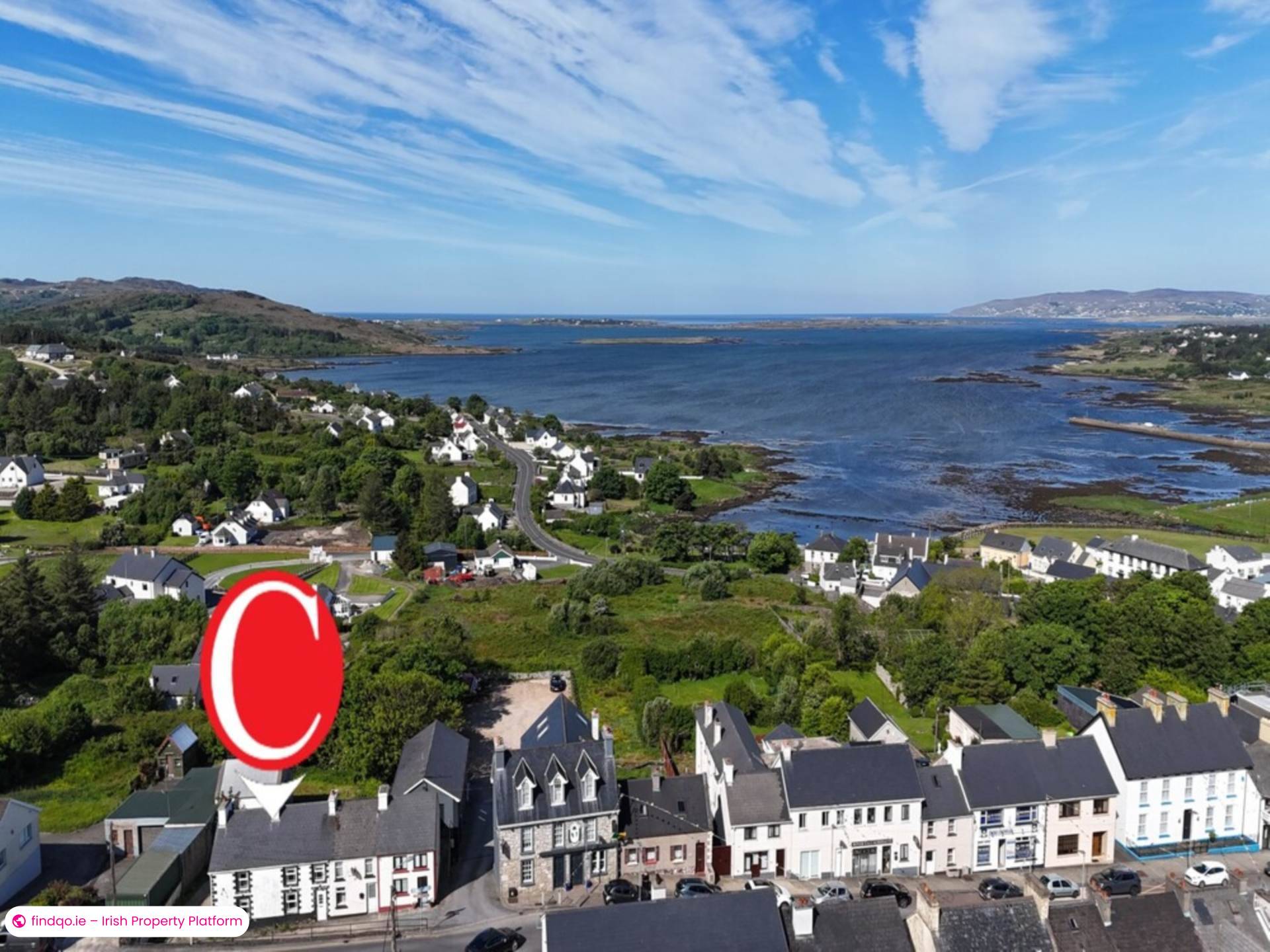End of terrace house for Sale in Dungloe, Donegal