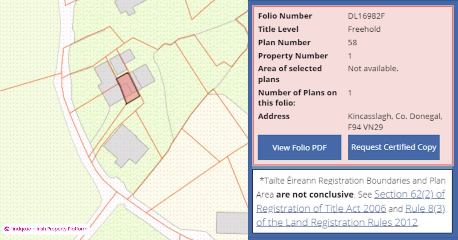 Development Land for Sale in Williamstown, Galway