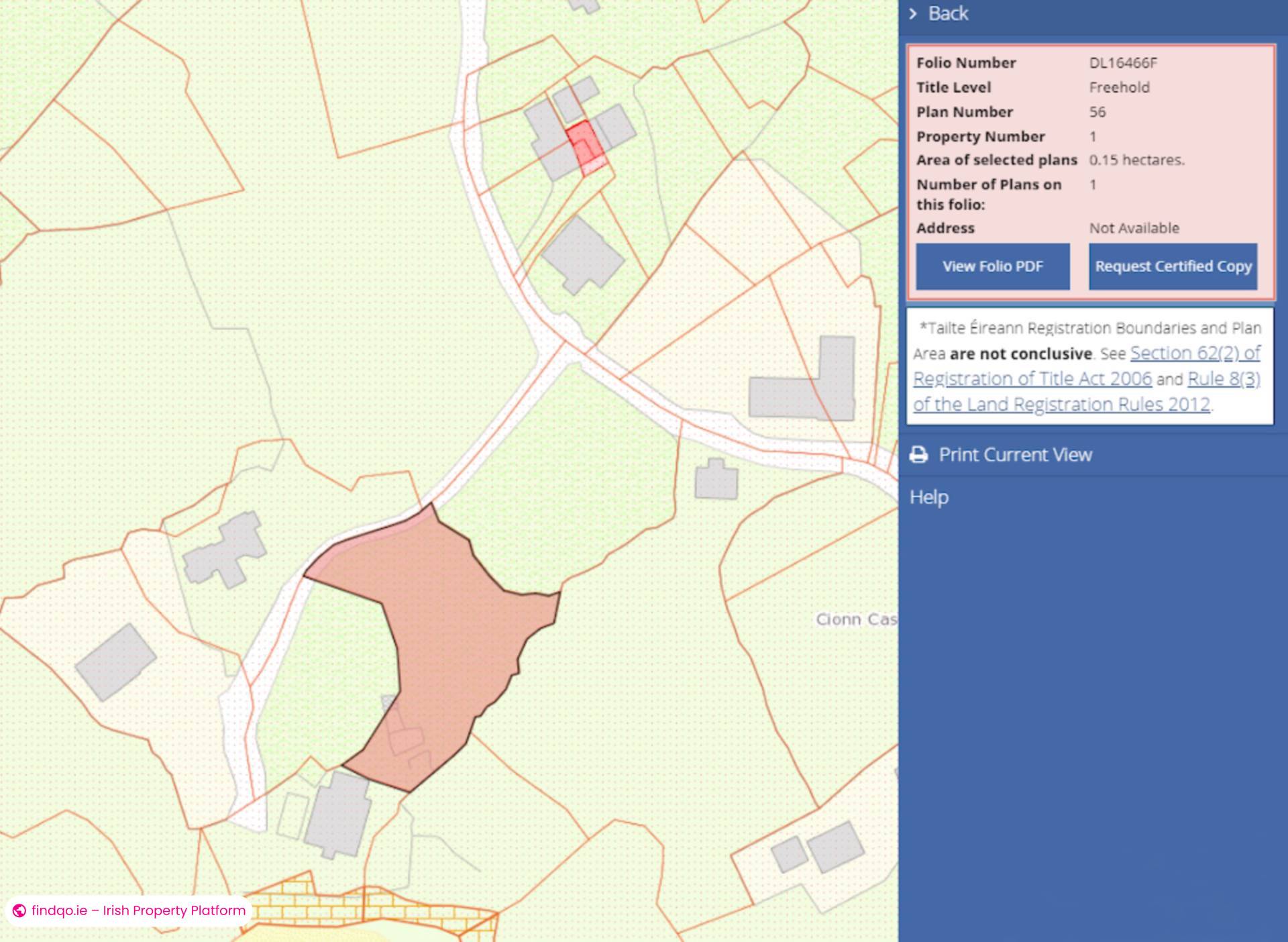Development Land for Sale in Williamstown, Galway
