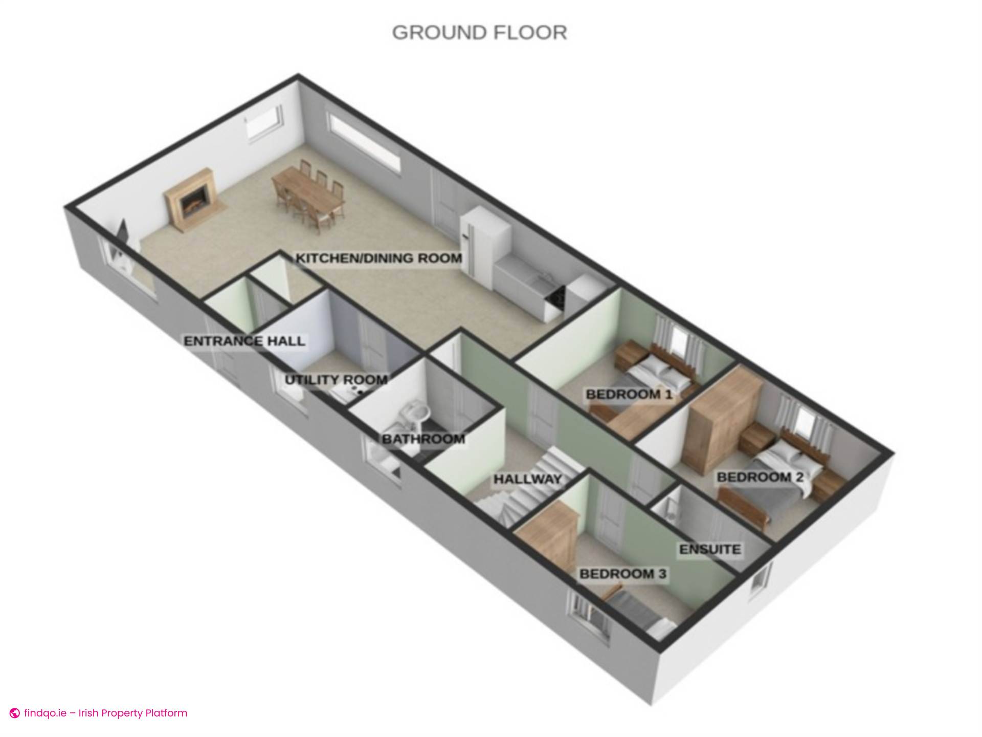 Detached house for Sale in Dunfanaghy, Donegal