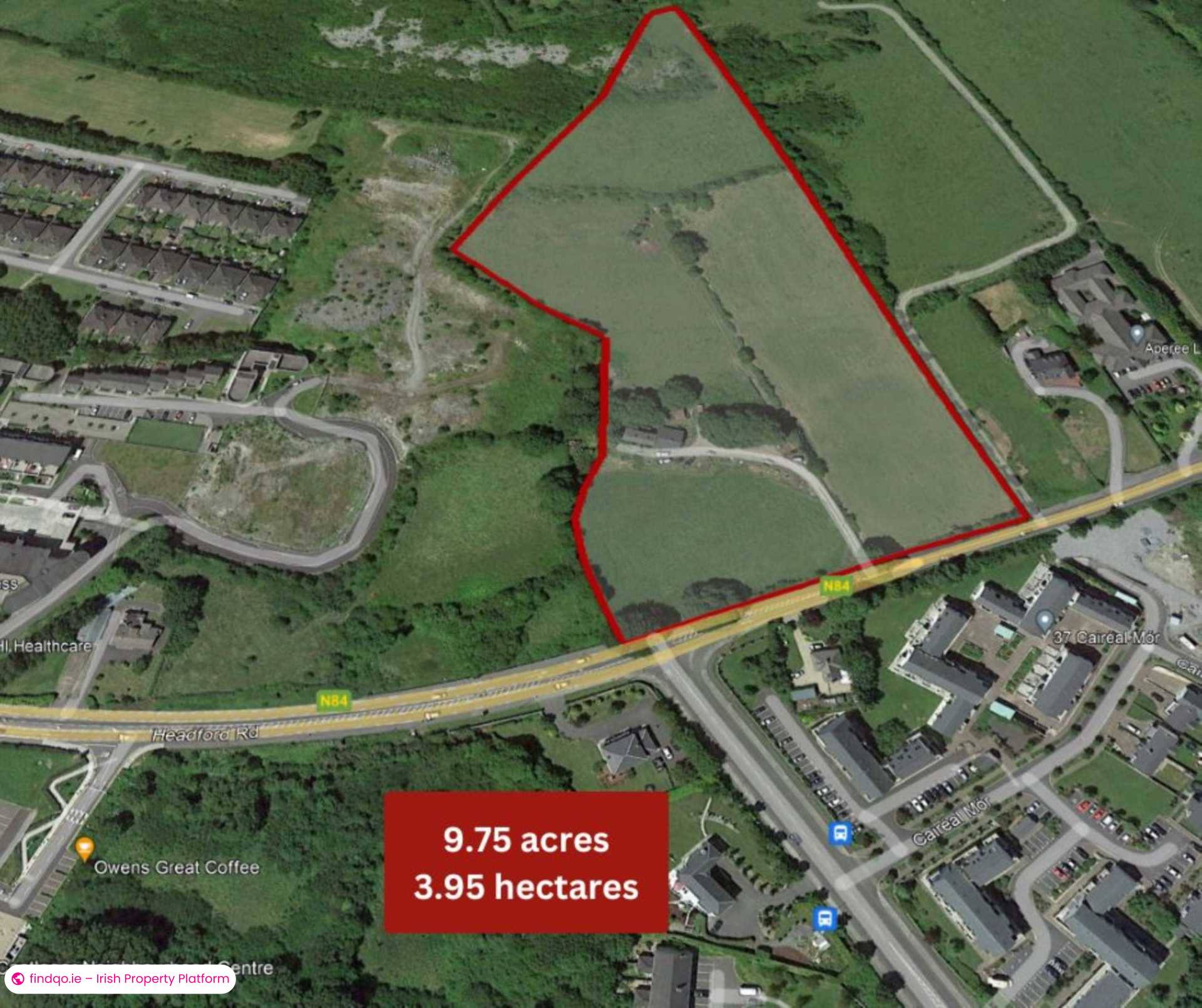 Site for Sale in Headford Road, Headford