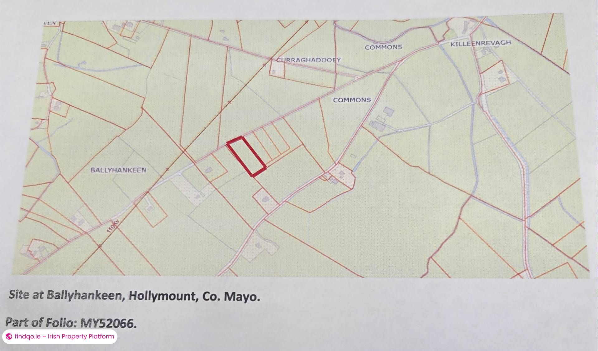 Commercial Site for Sale in Hollymount, Mayo