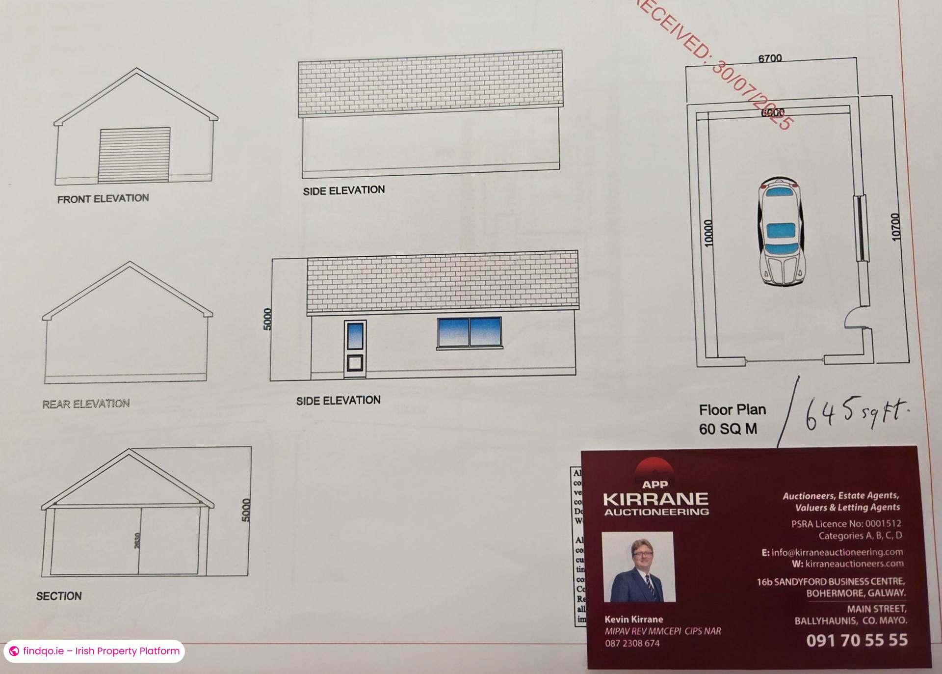Commercial Site for Sale in Dunmore, Galway