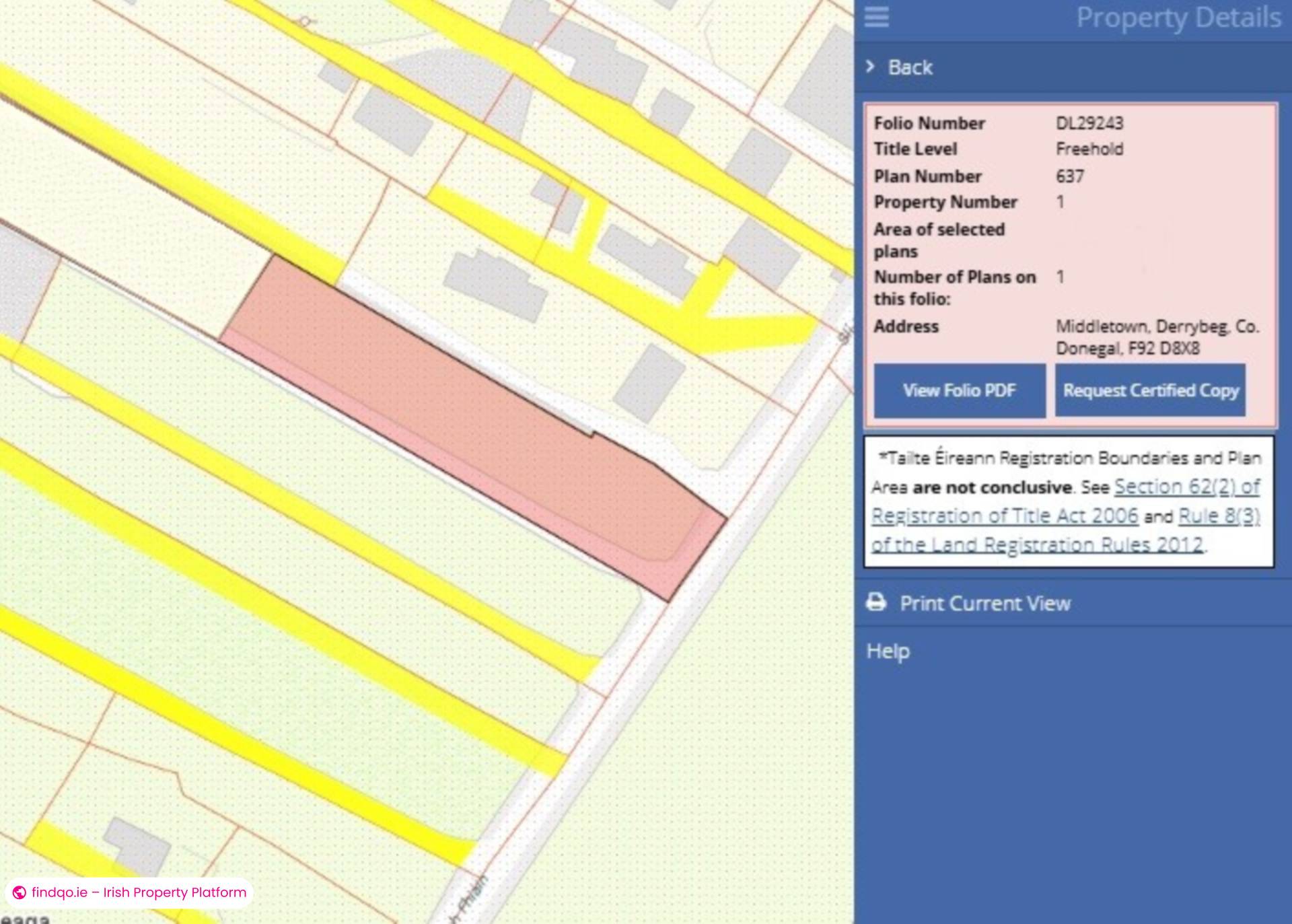 Site for Sale in Derrybeg, Donegal