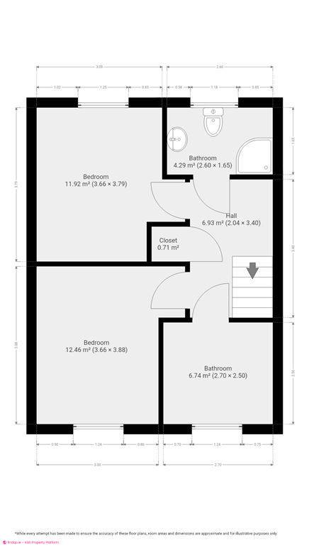 Terraced house for Sale in Clonshaugh, Dublin 17