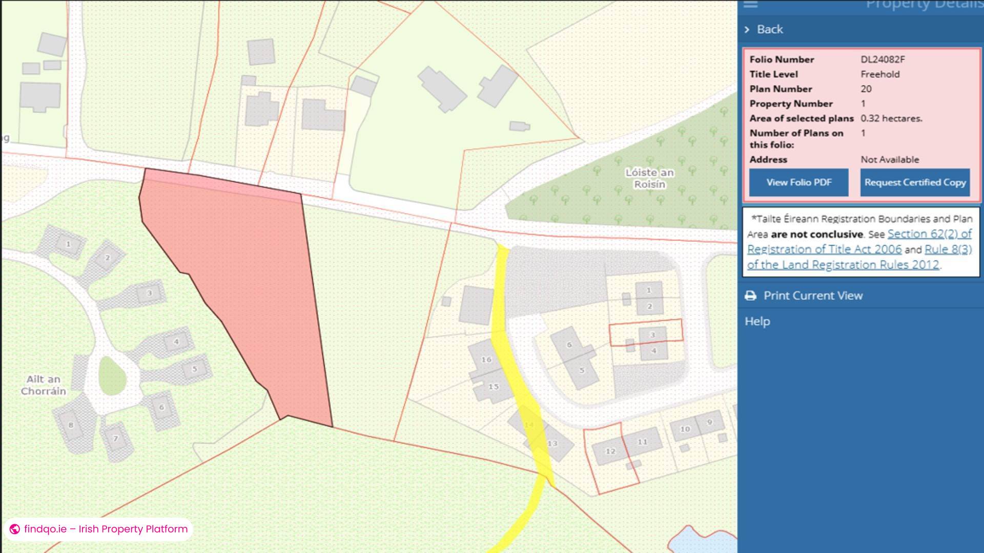 Site for Sale in Burtonport, Donegal