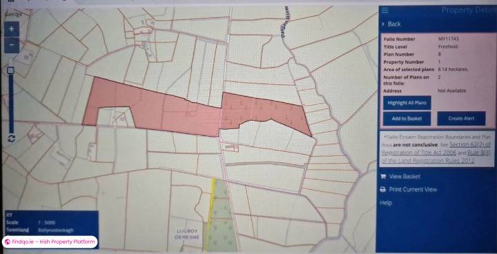 Agricultural Land for Sale in Claremorris, Mayo