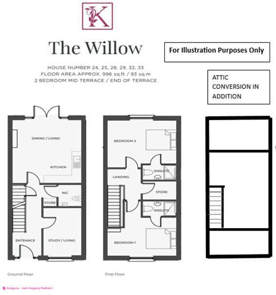 Terraced house for Sale in Johnstown, Kildare