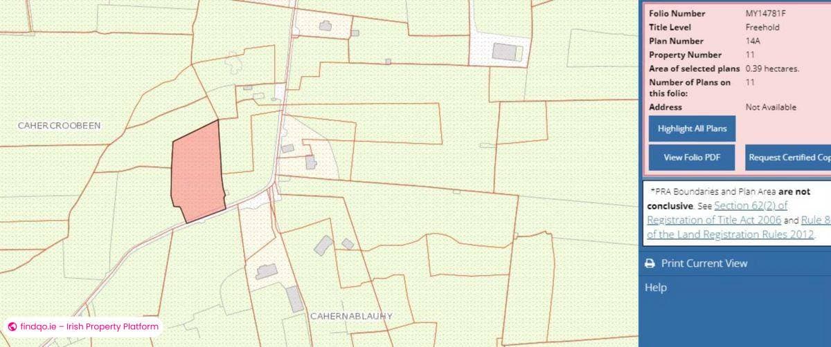 Development Land for Sale in Ballinrobe, Mayo