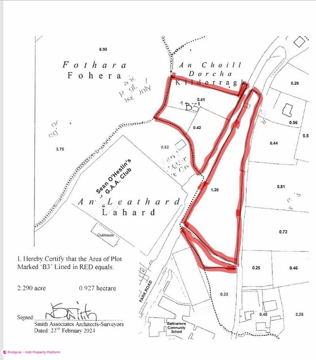 Site for Sale in Ballinamore, Leitrim