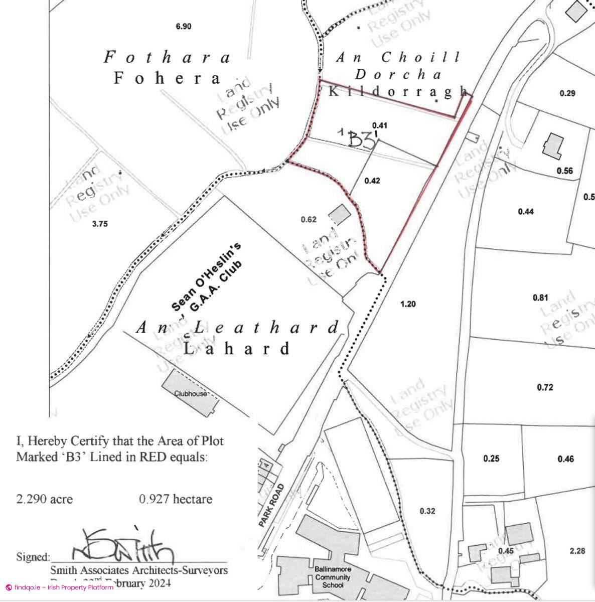 Site for Sale in Ballinamore, Leitrim