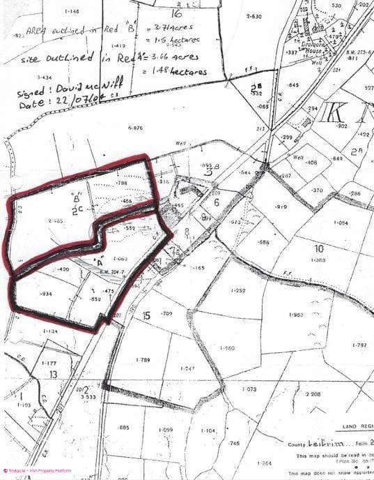 Site for Sale in Ballinamore, Leitrim