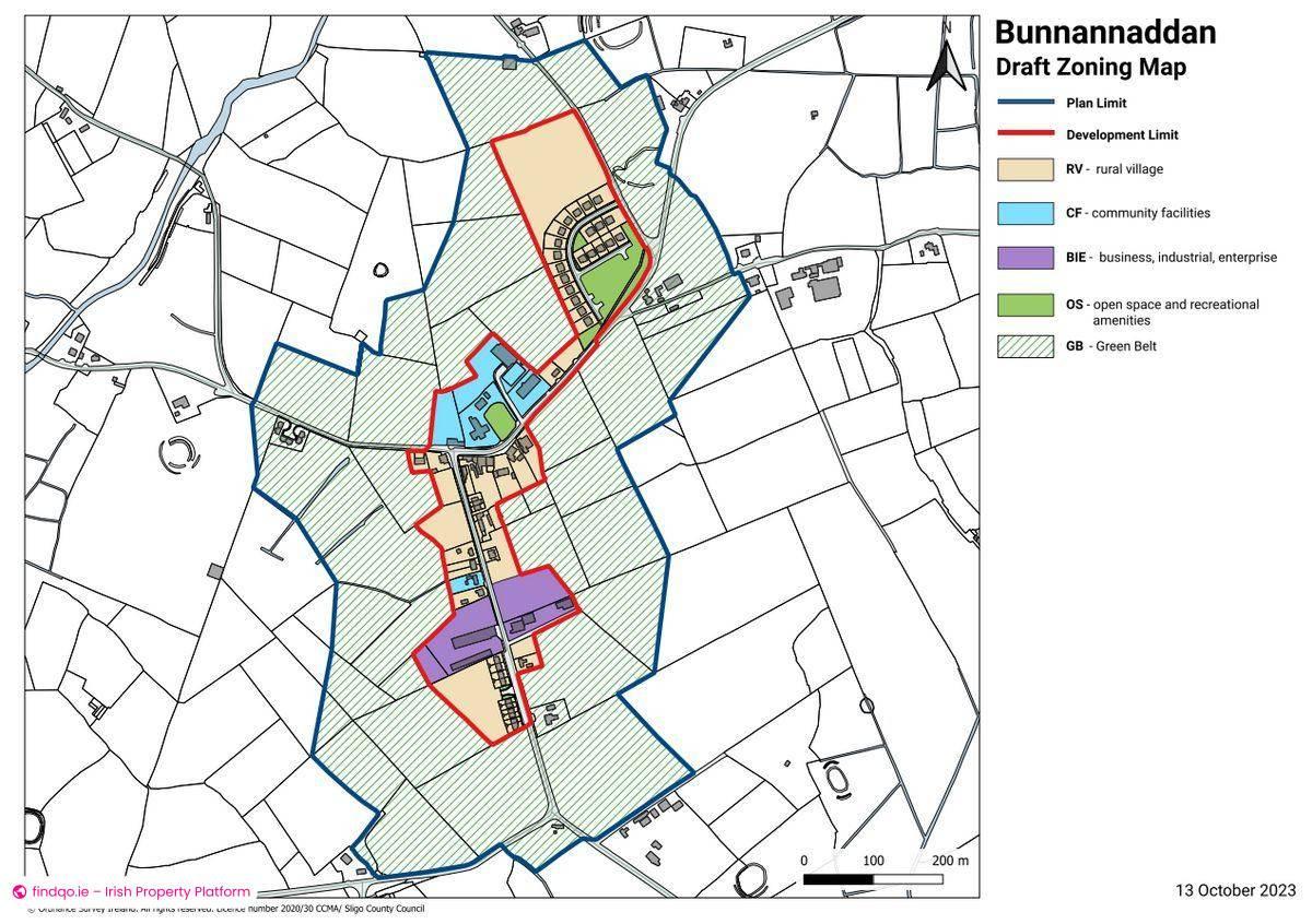 Development Land for Sale in Bunnanadden, Sligo
