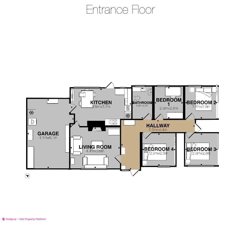 Bungalow for Sale in Ballinasloe, Galway