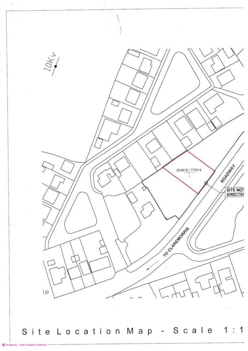 Site for Sale in Claremorris, Mayo