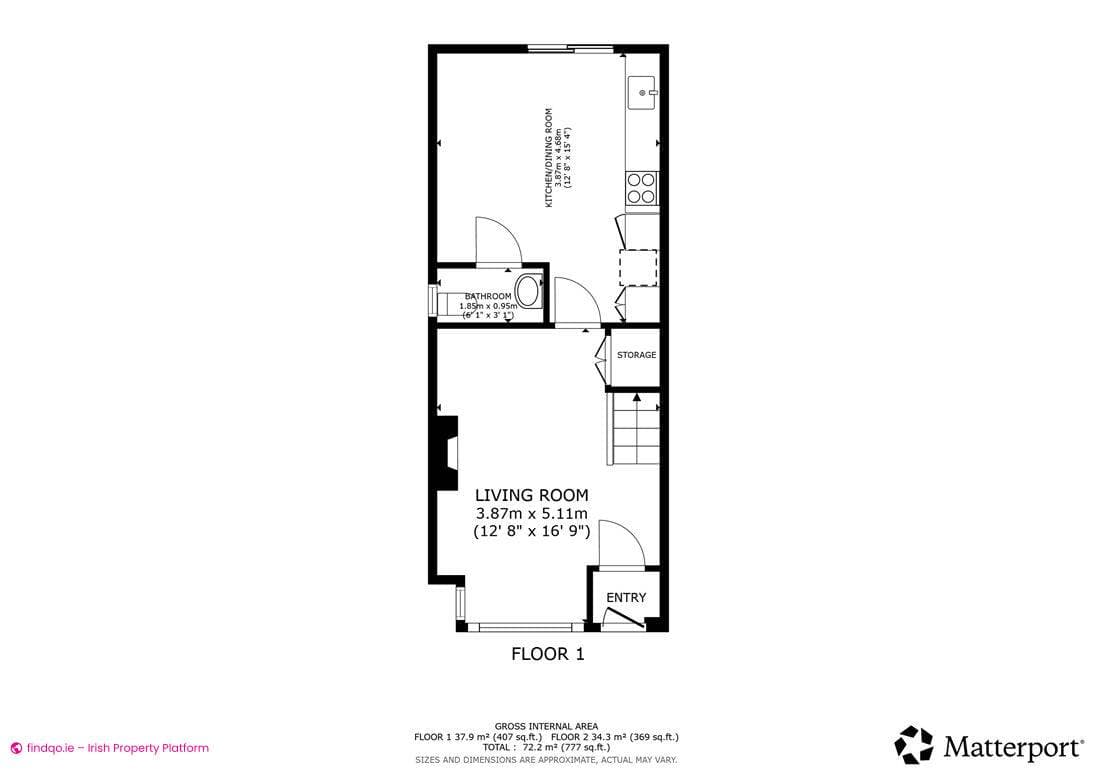 End of terrace house for Sale in Lusk, Dublin (County)