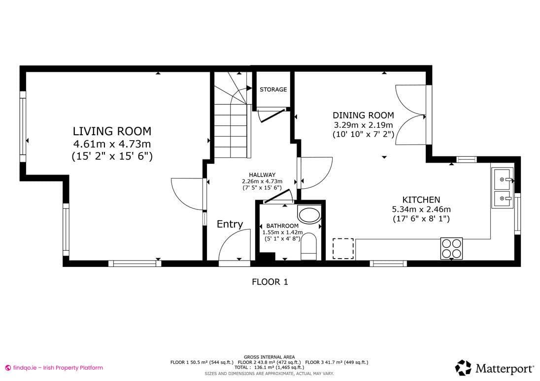 Semi-detached house for Sale in Clonsilla, Dublin 15