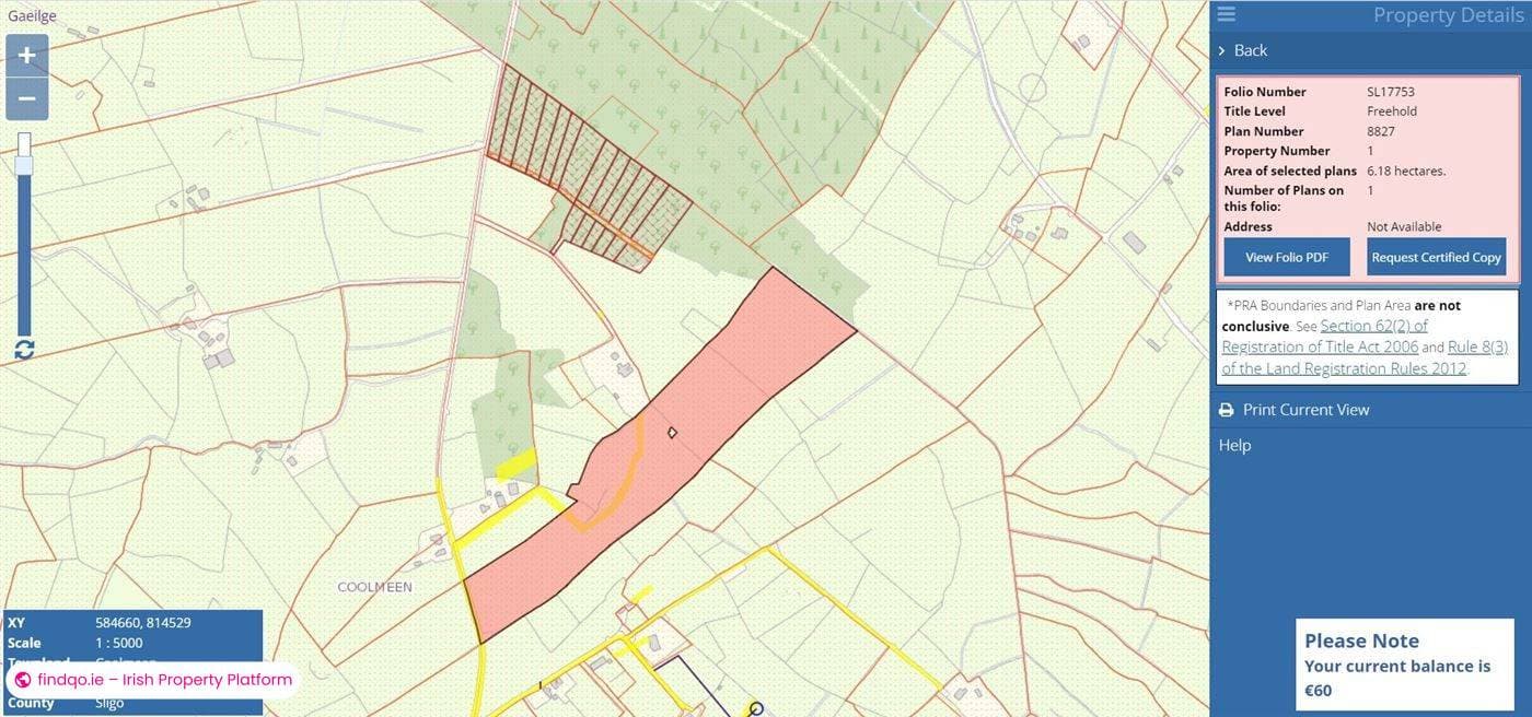Site for Sale in Kilmactranny, Sligo