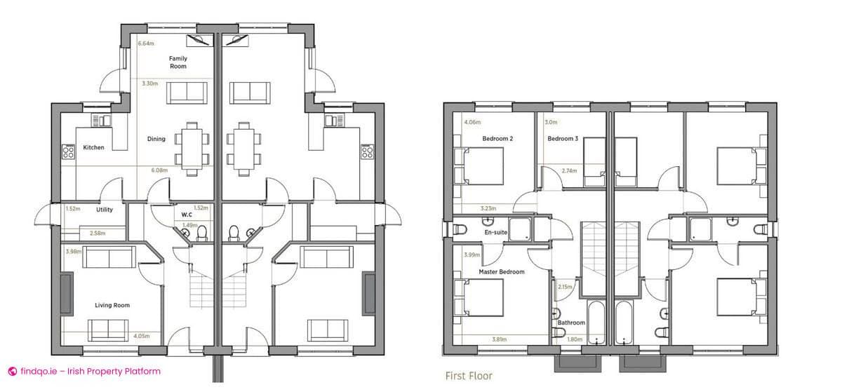 Semi-detached house for Sale in Carrigaline, Cork