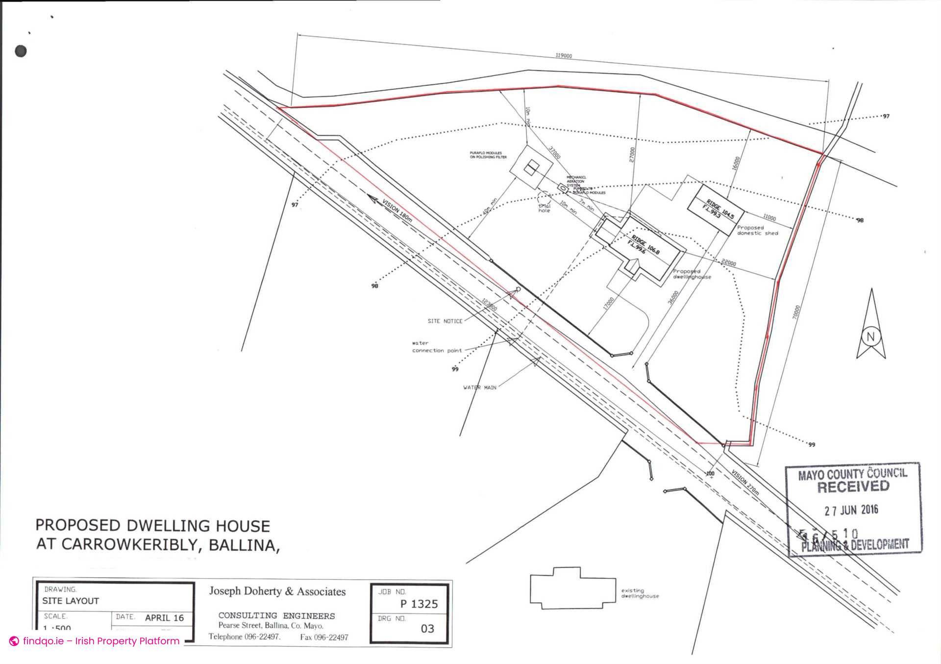 Development Land for Sale in Ballina, Mayo