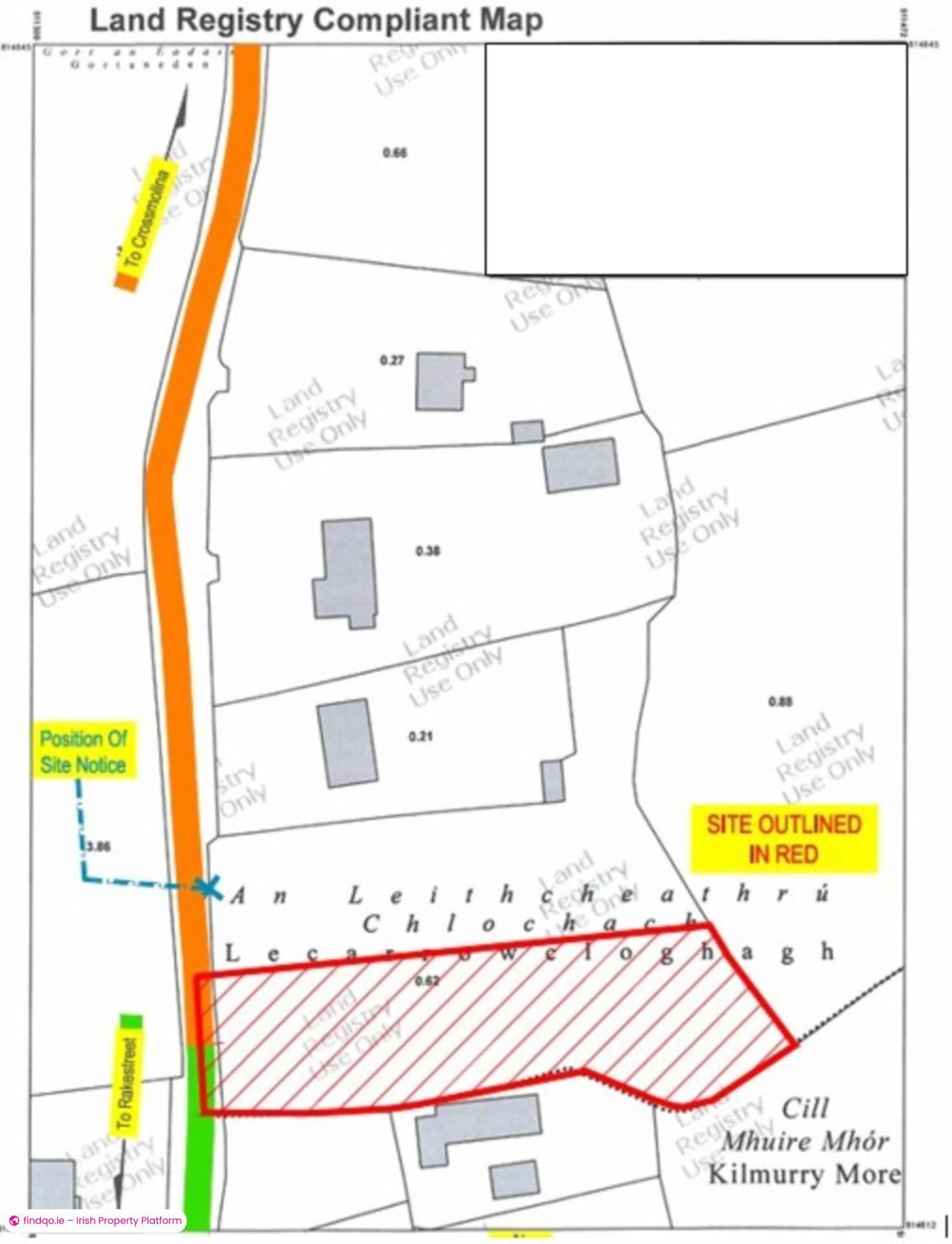 Site for Sale in Crossmolina, Mayo