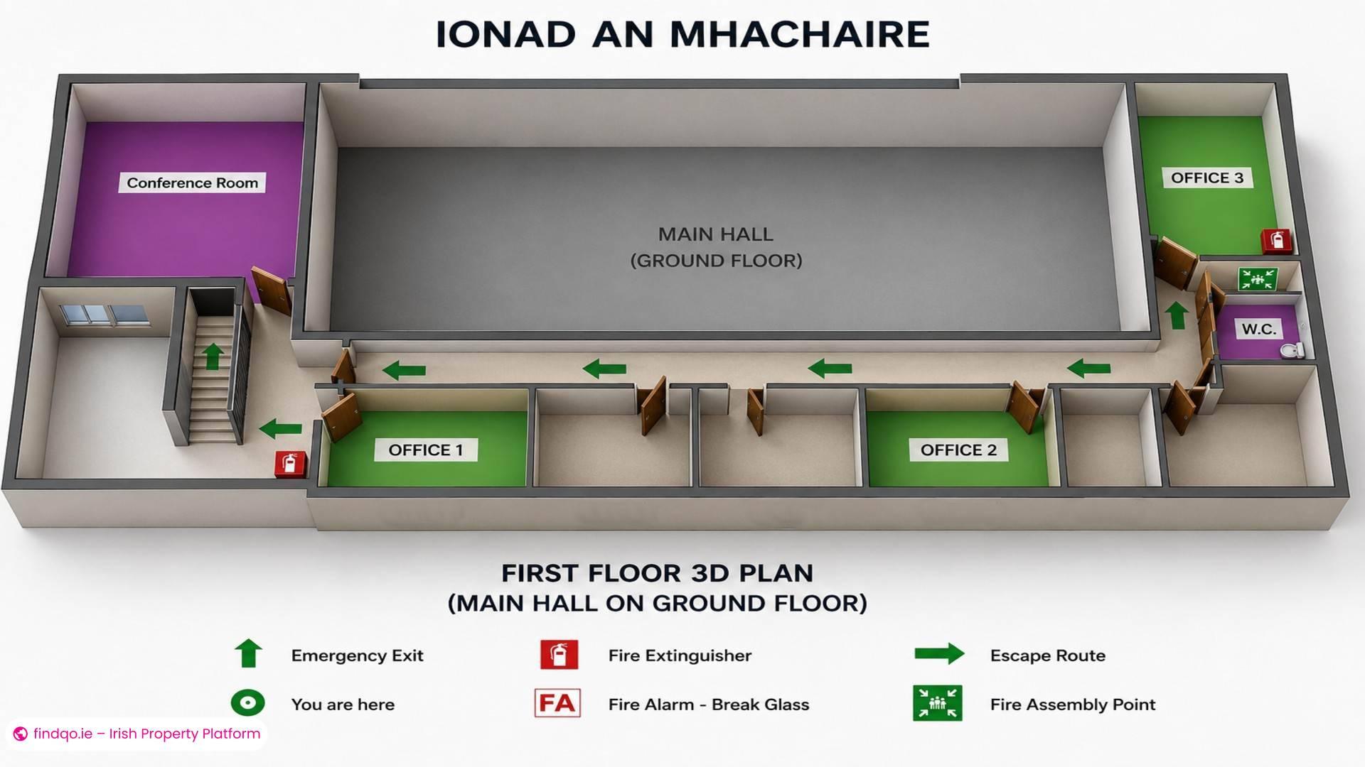 Unfurnished Office Space for Rent in Dungloe, Donegal