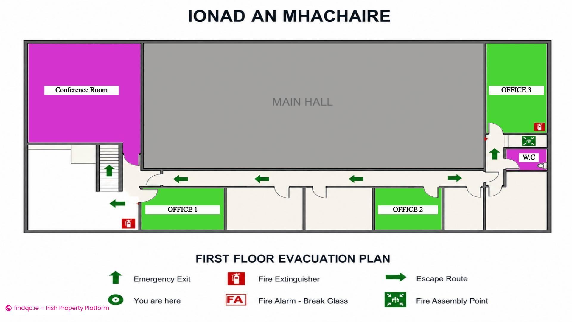 Unfurnished Office Space for Rent in Dungloe, Donegal