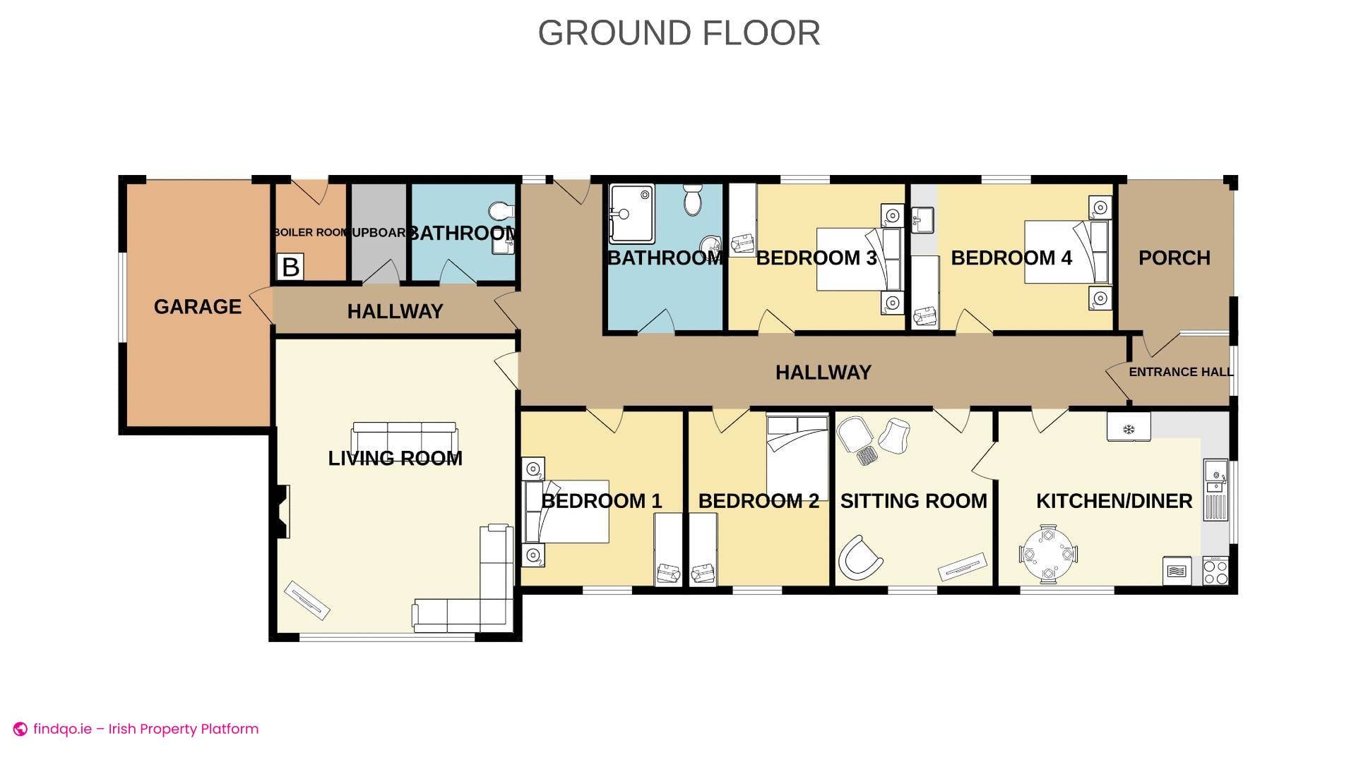 Detached house for Sale in Burtonport, Donegal