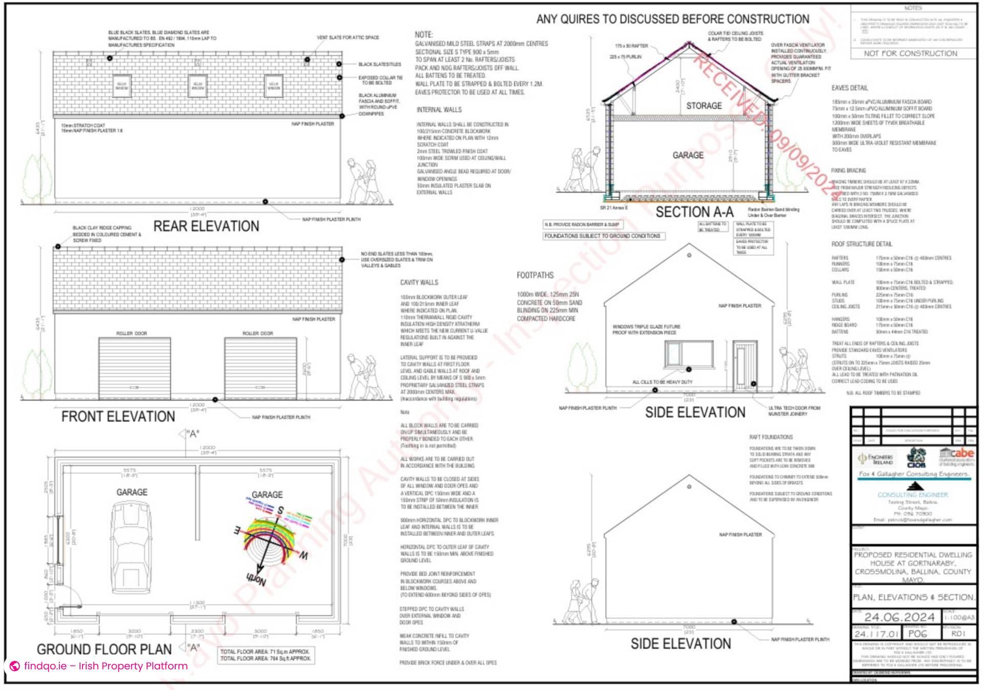 Site for Sale in Crossmolina, Mayo