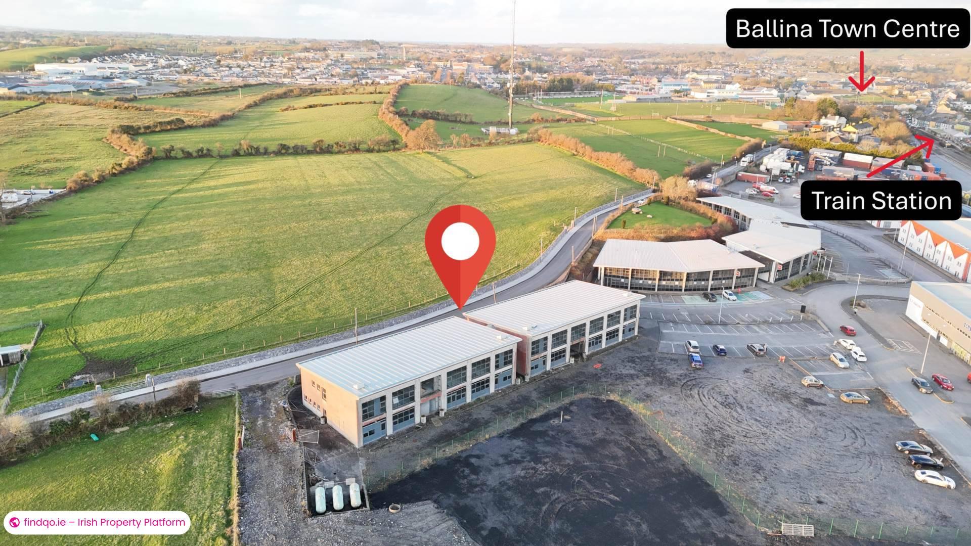Industrial Site for Sale in Primrose Hill, Ballina, Co.Mayo