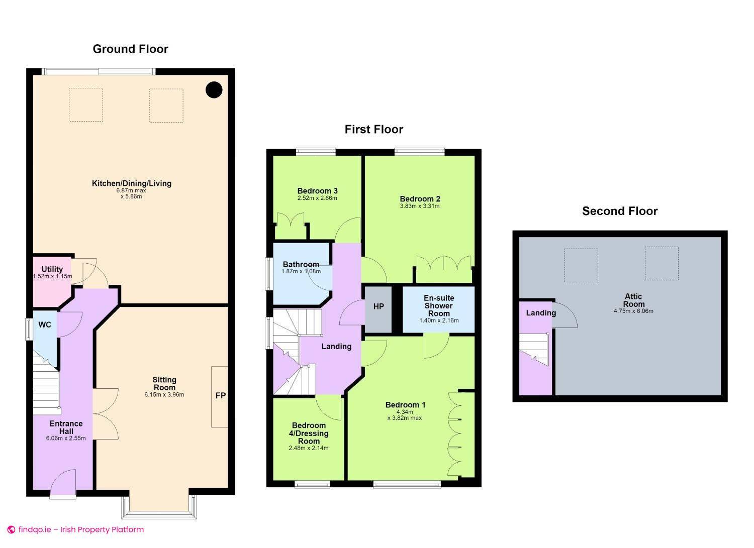Semi-detached house for Sale in Navan, Meath