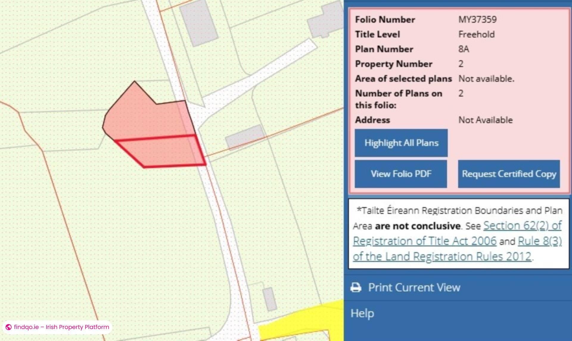 Site for Sale in Ballina, Mayo