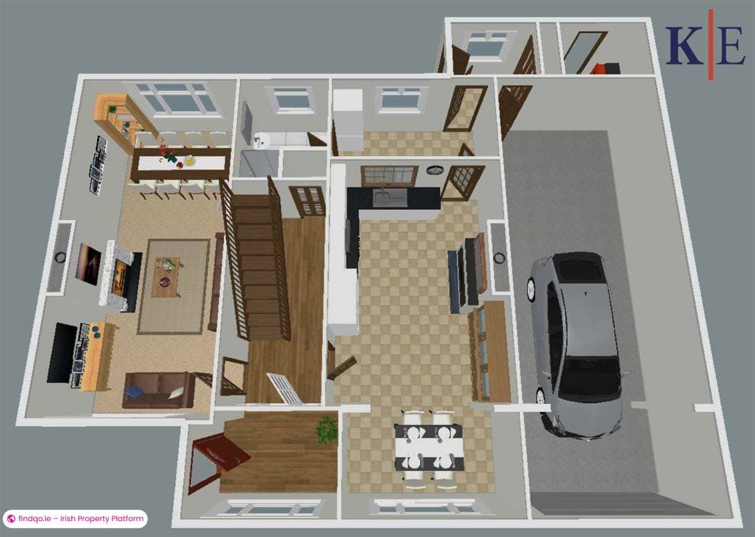 Detached house for Sale in Clonegal, Wicklow