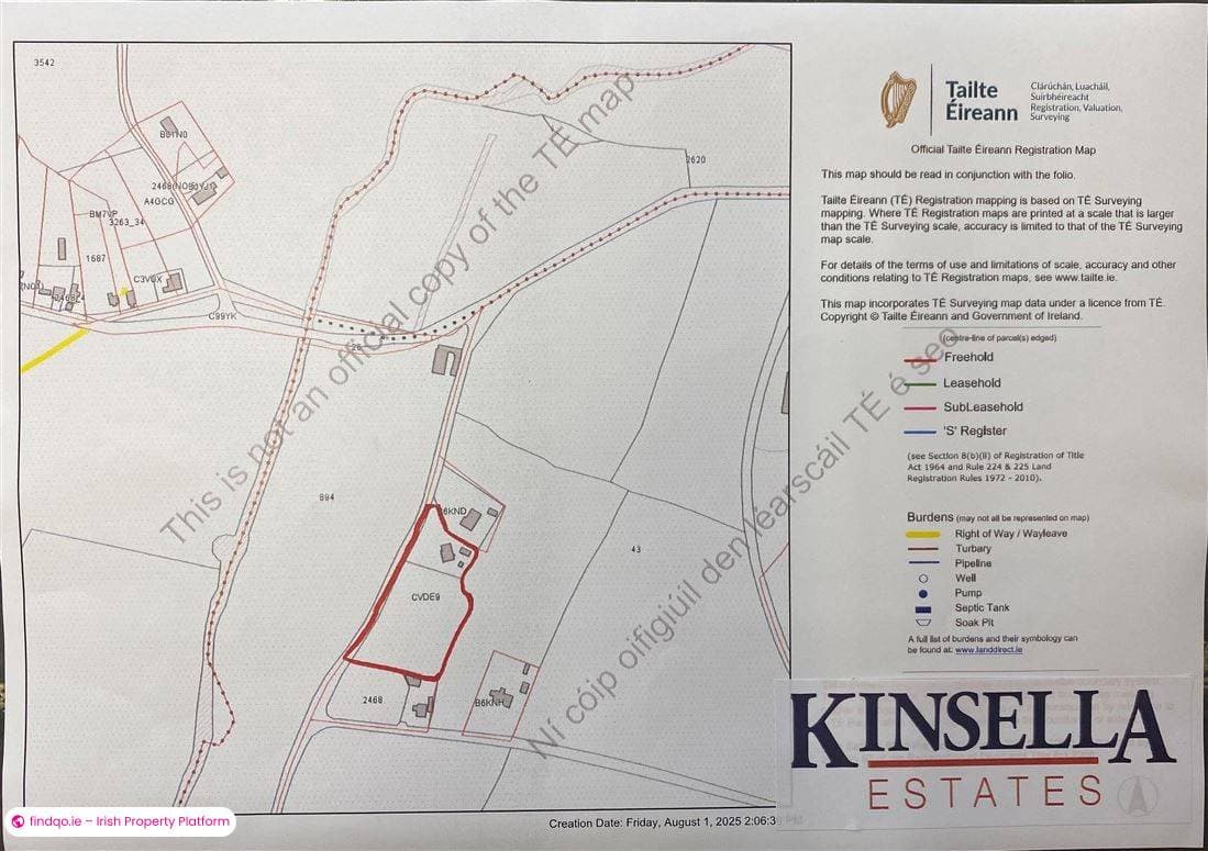 Detached house for Sale in Clonegal, Wicklow