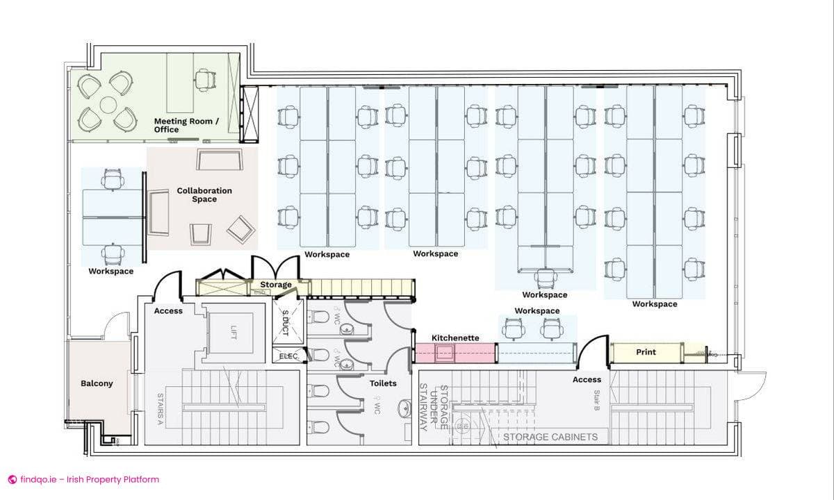 Office Space for Rent in Dublin 2