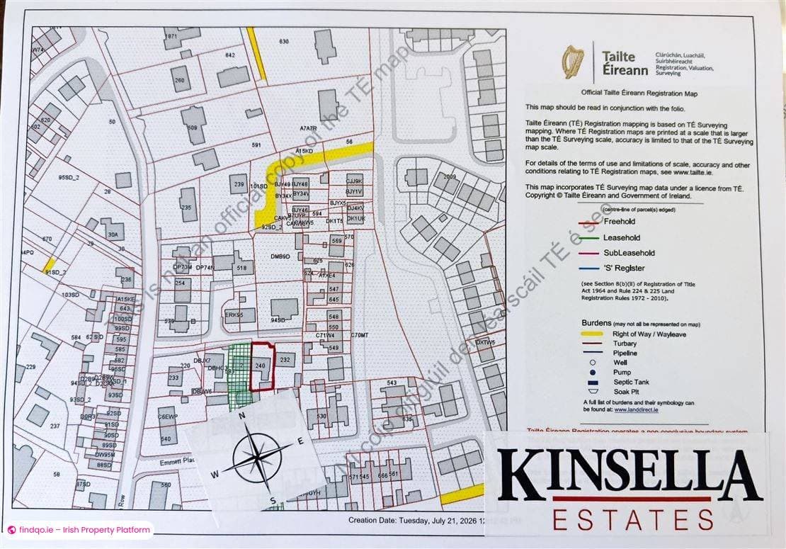Semi-detached house for Sale in Carnew, Wicklow