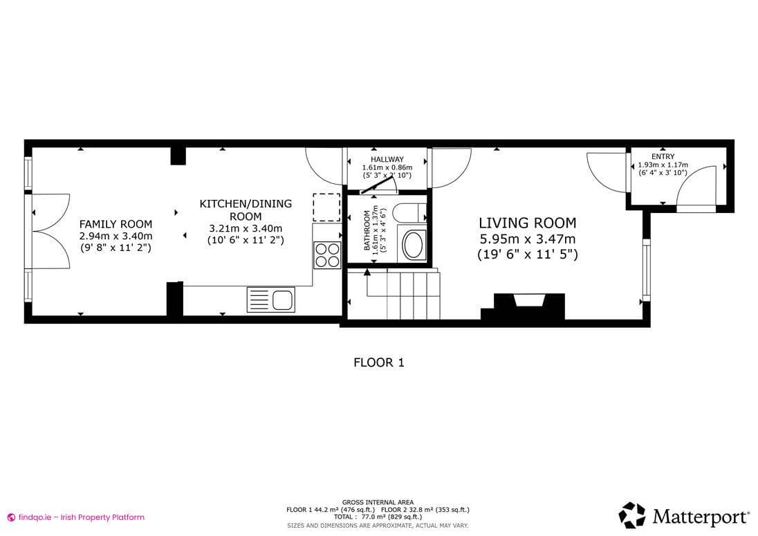 Terraced house for Sale in Athy, Kildare