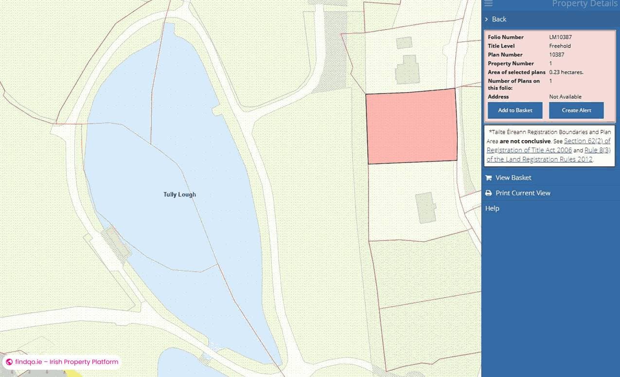 Site for Sale in Ballinamore, Leitrim
