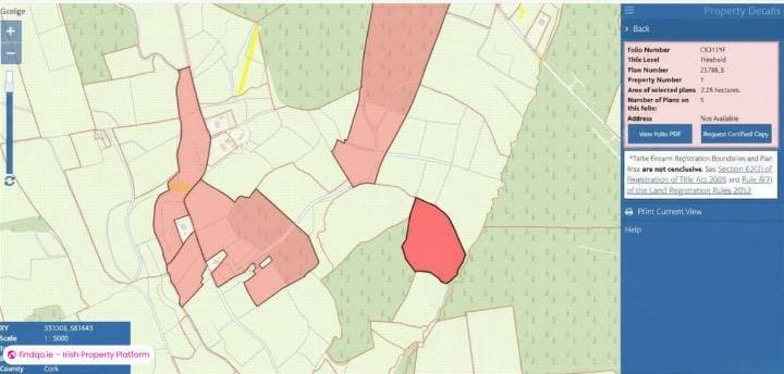Agricultural Land for Sale in Macroom, Cork